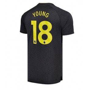 Everton Ashley Young #18 Venkovní Dres 2024-25 Krátký Rukáv